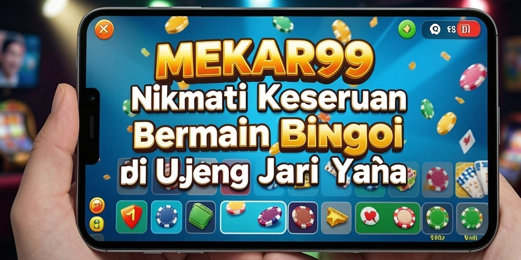 Tampilan gameplay Bingo yang seru dan interaktif di MEKAR99.