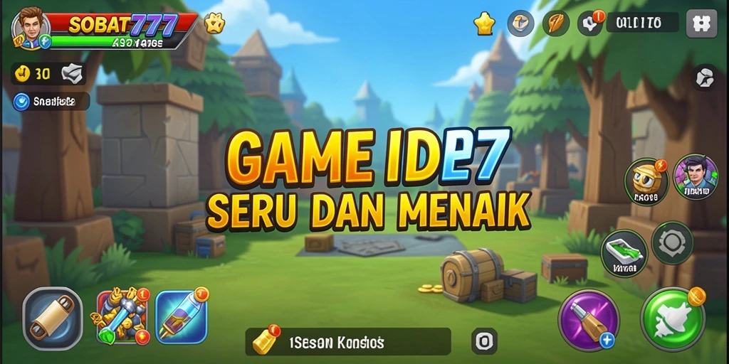 Menampilkan gameplay seru dari SOBAT777 dengan karakter yang beragam.