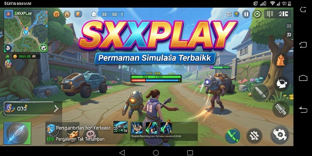 Tampilan gameplay SXXPLAY yang mendetail dan interaktif.